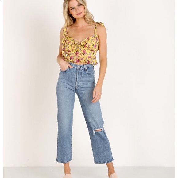 For Love And Lemons Tops - BNWT for love and lemons Beaumont top size Medium